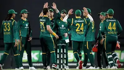 SA won the ODI series against Aus by 2-1